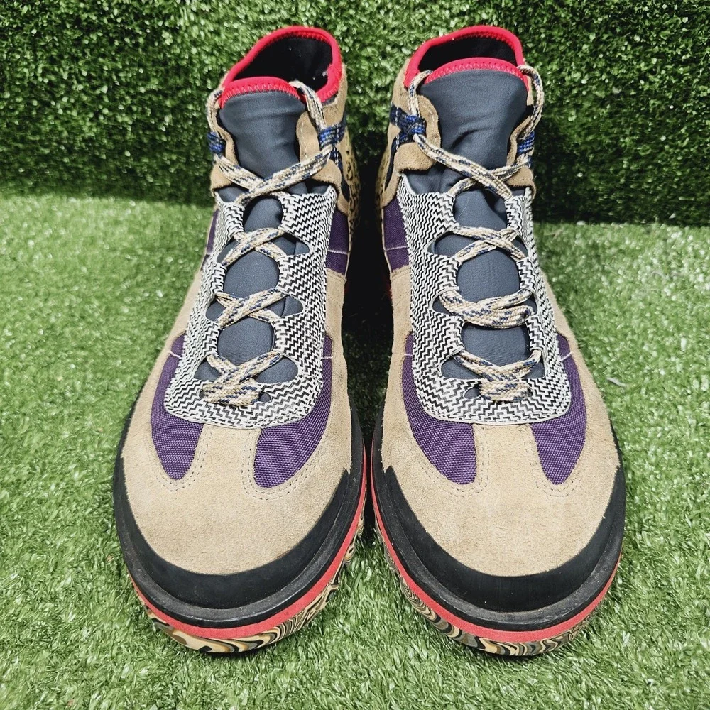 Acne Studios Bla Konst Multicolor Hiking Boots Made In Italy Mens US‎ 11 EU 44
